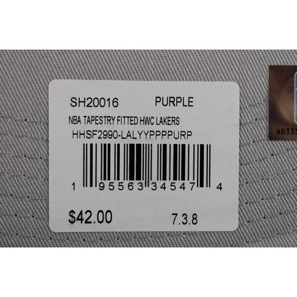 Mitchell & Ness Los Angeles Lakers 50th NBA Adult Unisex Dynasty Cap/Hat - Picture 7 of 8